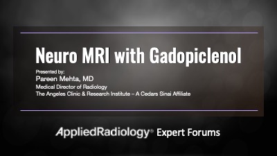 Neuro MRI with Gadopiclenol